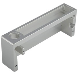 Wet Sounds WS-EQ UDM - S Universal Silver Aluminum in Dash EQ Mounting Bracket w/WW-BT VC Mounting Hole