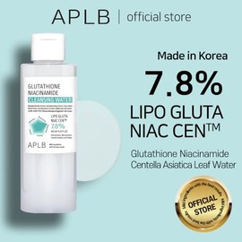 Agua Limpiadora con Glutatión y Niacinamida APLB | LIPO GLUTA NIAC CEN™ 7.8% 157 ml/Cuidado de la piel coreano, Desmaquillante para piel sensible, Hid