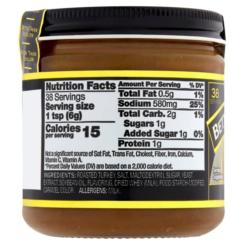 Better Than Bouillon Premium Turkey Base, Made with Roasted Turkey,