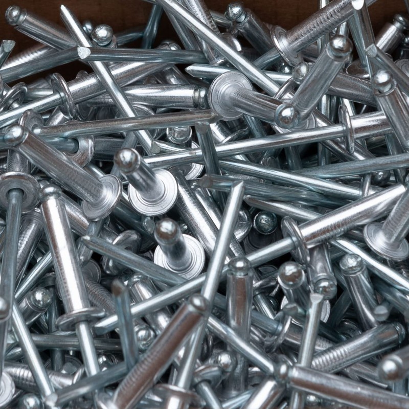 4mm x 16mm Rivets Alloy Blind Rivets 50 Pack -