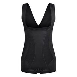 MIETTA Bodysuit U-Shaped Black Swan Series, L