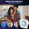 VENTS Aura 100mm Bathroom Extractor Fan – Humidity Sensor &
