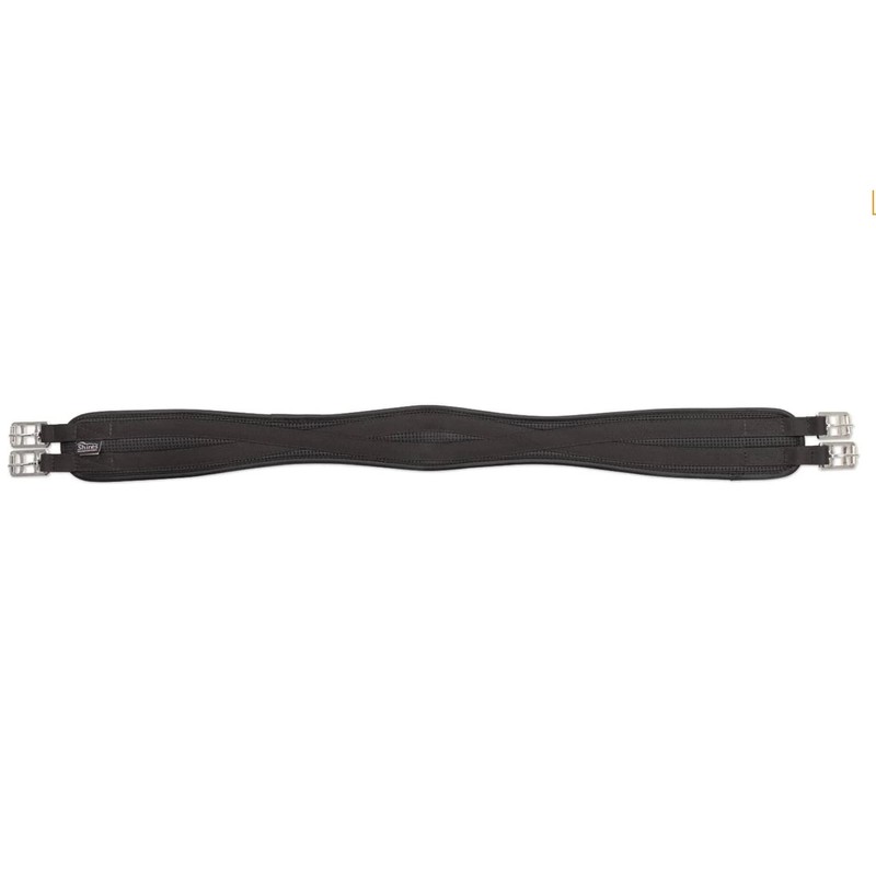 ANTI-CHAFE CONTOUR GIRTH HORSE TACK SADDLE STRAP [BROWN] [40"]