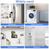 bssmmai Pack of 2 Magnetic Shelf Fridge, Magnetic Shelves for