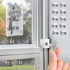 Window Locks for Sliding Windows(10 Sets),Baby Window Safety Locks for