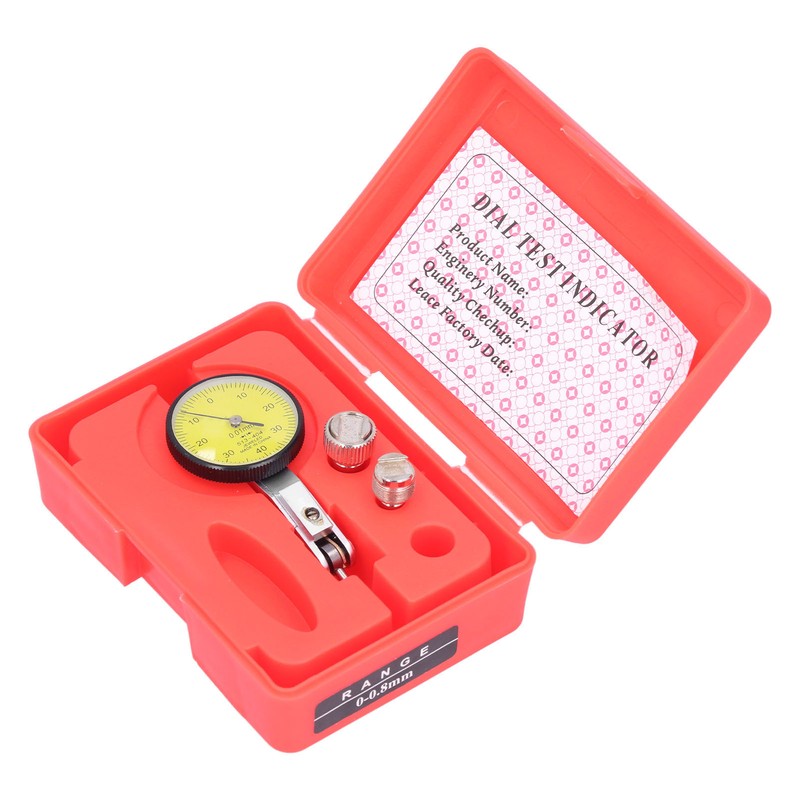 32mm Dial Indicator High Sensitivity Leverage Measuring Gauge with Ruby