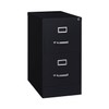 Alera Two-Drawer Economy Vertical File Letter-Size File Drawers Black 15