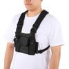 Chest Pack Adjustable Multi Pocket Functional Harness Front Vest Rig