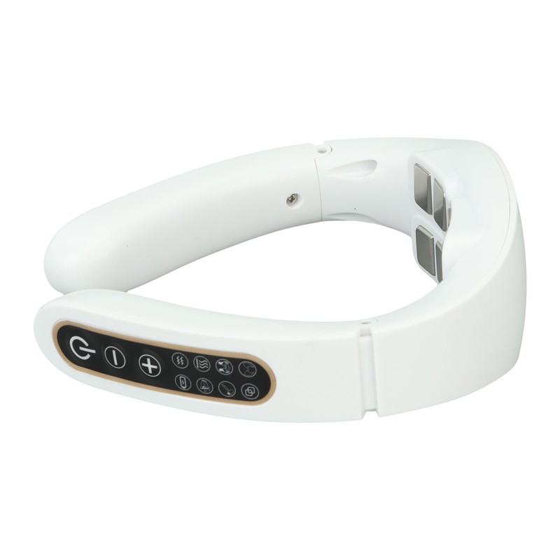 Electric Neck Massager Hot Compress 6 Modes 15 Gears Reduce