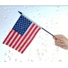 US American & Norway Friendship Table Flag Display, American &