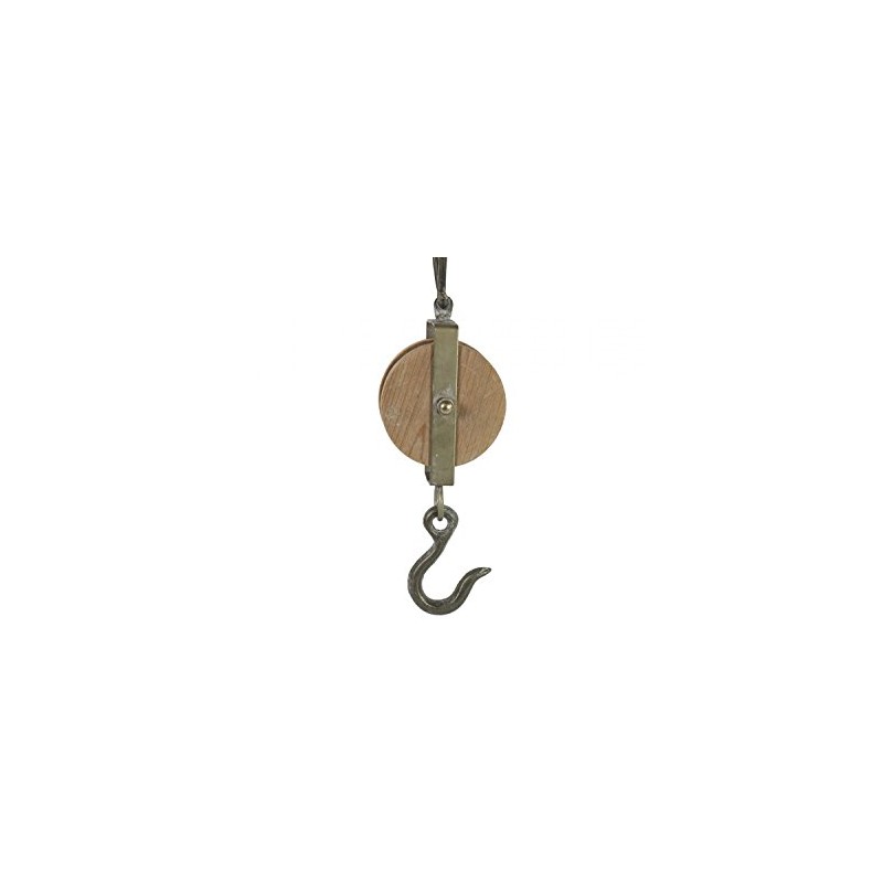 Seaside No.64 - Coat hook as pulley with rope -