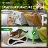 BOWHAUS Infinity Cat Scratcher Lounger, Reversible Scratcher, Infinity Cat Cardboard