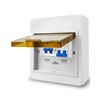 BOQNZN Prewired Transfer Panel for Portable Generators 15000 Watts, 240V
