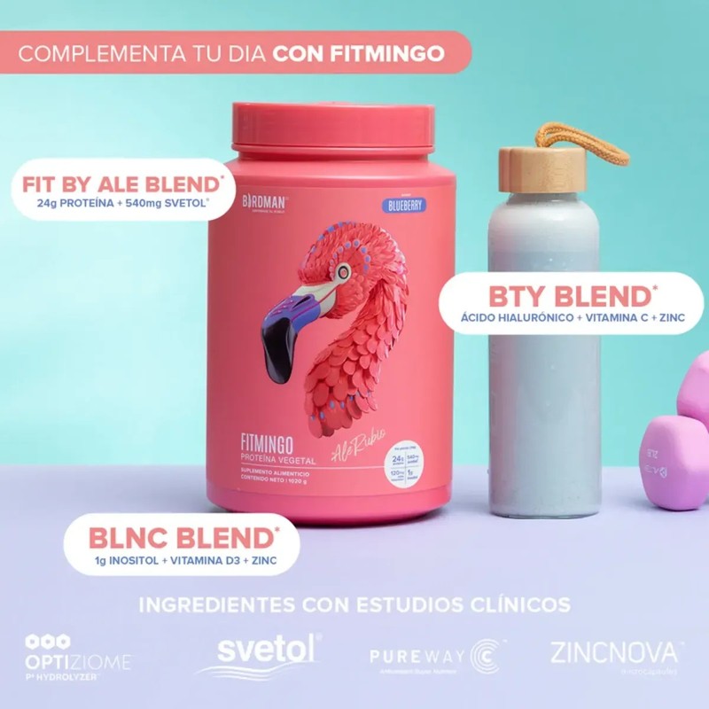 Birdman Kit Protein Fitmingo 1.02kgcreatina Watermelon 300g