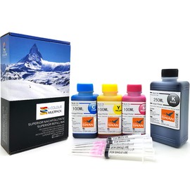 BLUE SWAN 550 ml refill ink refill set suitable for Canon PG540 CL541 PG-540XL CL-541XL for Canon Pixma MG2150, 2250, MG3150,3250, MG3550,3650, MG4150,4250, MX375,395,43 5, 475MX515, 525,535
