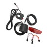 Electric Bike QD168 Front Light DR001 Rear Light Set with