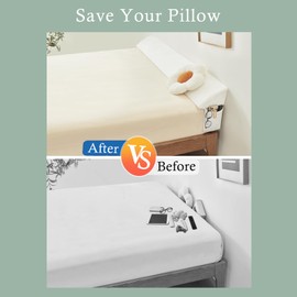 Voctriam Bed Wedge Gap Filler King (76"x 8"x 6") Wedge Pillow for Headboard Gap 0-8" Mattress Gap Filler Pillow to Fill The Gap Between Mattress and Wall with 2 Side Large Pockets