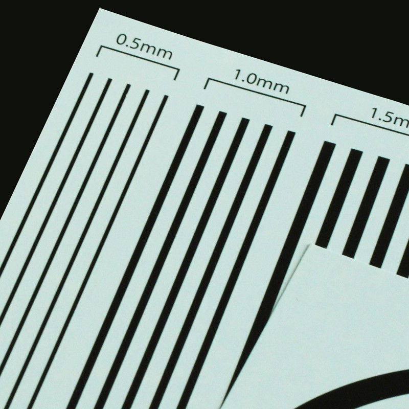 Line Decal Black [G – 10]