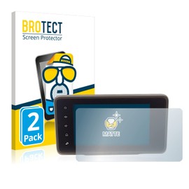 BROTECT Anti-Glare Screen Protector for Dacia Duster 2 MediaDisplay (Pack of 2) Matte Screen Protector Film Anti-Reflective Anti-Fingerprint