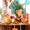 Papierdrachen Table Lights with Forest Animals - Pack of 8