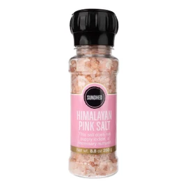 SUNDHED Pink Himalayan Gourmet Salt (Course), (8.81 Oz), Natural Sherpa Rock Salt for Seasoning, Keto Friendly and Kosher Certified, 250 Gram