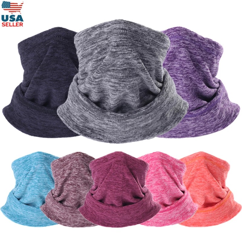Unbranded Winter Neck Gaiter Fleece Warm Scarf Cover for Ski