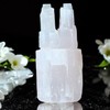4All Selenite Crystal Twin Tower Pillars Handmade Spritual Energy Healing