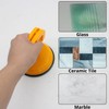 YQXIUTE Glass Suction Cups Plastic Suction Cup - Durable Yellow