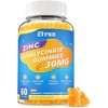 Zinc Glycinate 30 mg Gummies, Chewable Zinc Supplement for Women