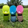 MEETCARE Pineapple Silicone Dog Water Bottle, Foldable Cup for Dog