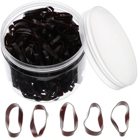 NOLITOY 500 Bandas EláSticas Para Cabello Pequeñas Ligas Para Pelo Gomas De Alta Elasticidad Accesorios Para Niñas Y Adultos