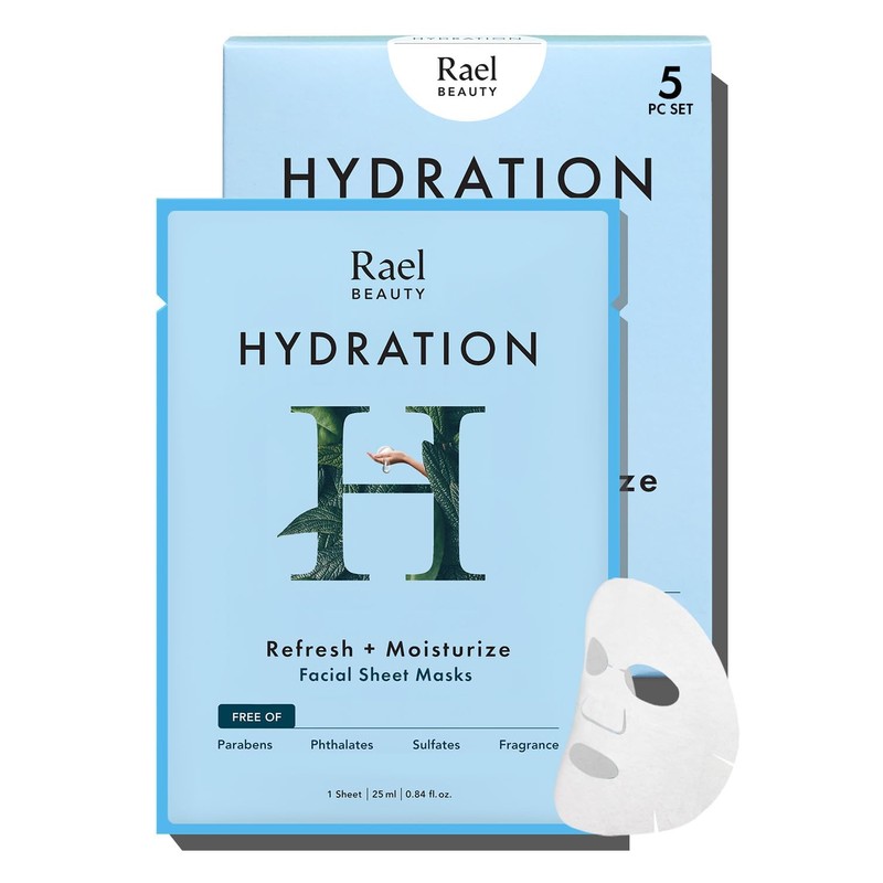 Rael Bamboo Face Sheet Mask - (Hydration, 5 Sheets) Hydro