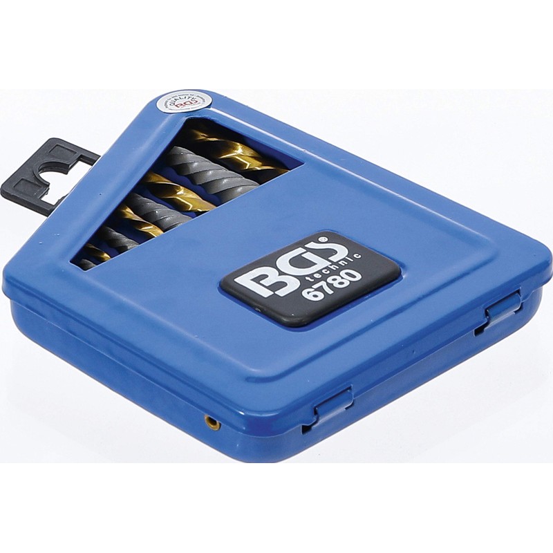 BGS 6780 Screw Extractor & Left Drill Bit Set HSS