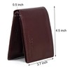 Urban Forest Dakota Leather Wallet for Men, Brown, Minimalist