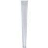 Cherry-on-Top Cherry-on-Top King Size Cone Holder Air Tight Hard Plastic Tube Rolling Cig Holding Tube, 2 Holders Clear
