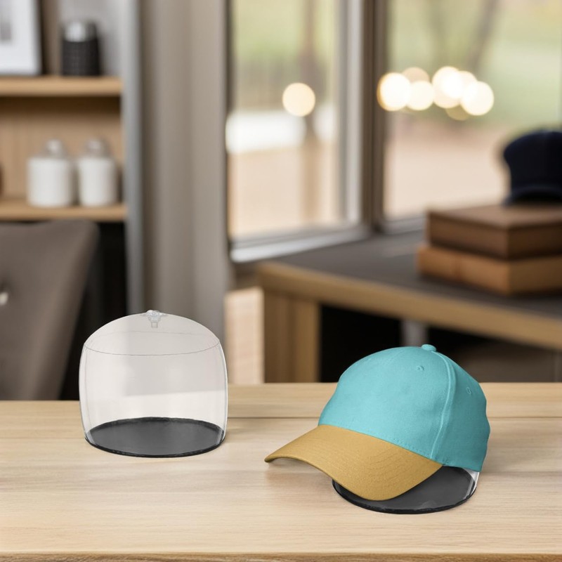 PRETYZOOM Hat Holders For Display 2 Pieces Transparent Inflatable Hat