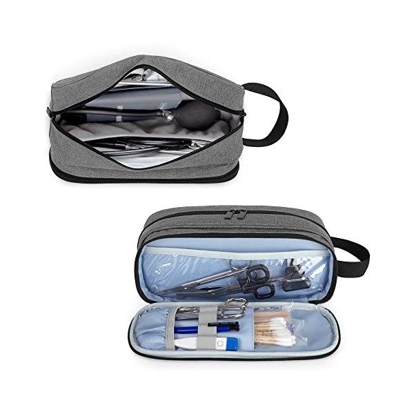 Trunab Trunab Stethoscope Carrying Case Compatible with 3M Littmann/MDF/ADC, Hold