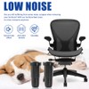 35pcs Chair Glides Bell Glides Office Chair Swivel Caster Wheel