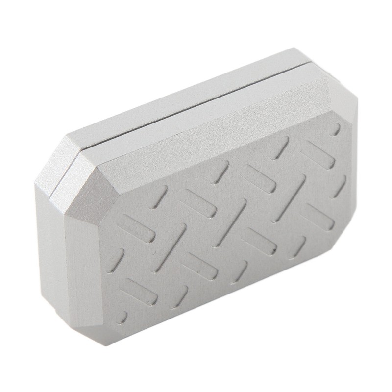 Push Slider Card Toy Textured Pattern Anxiety Relief Aluminum Alloy
