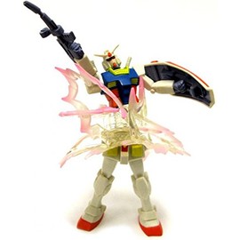 Gundam Mobile Suit Selection 40 Gashapoin RX-78 3-Inch PVC Figure #7 [Exploding]