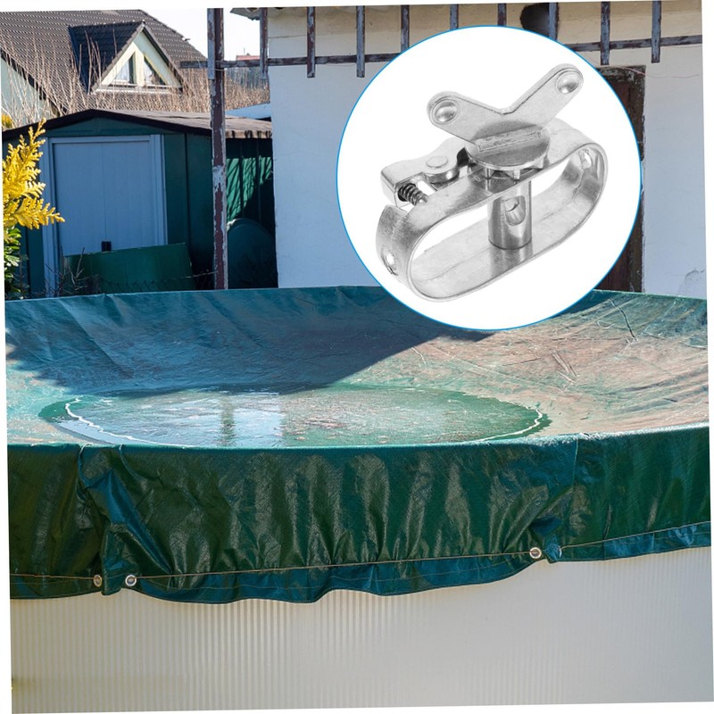 FUNOMOCYA 2pcs Pool Cover Cable Winch Winter Safety Tightening Hoist