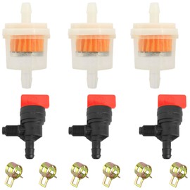 LIYYDS 3 piezas de válvula de combustible para motor 396224 399517 698182