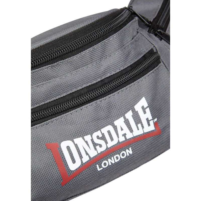 Lonsdale Belt Bag Hip Black/Grey