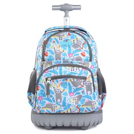 seastig Rolling Backpack 16 Inch Wheeled Backpack Laptop Backpack Carry-on Backpack School College Travel