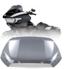 WYNMOTO Smoke 12" Wave Windshield Windscreen Wind Splitter Fit for