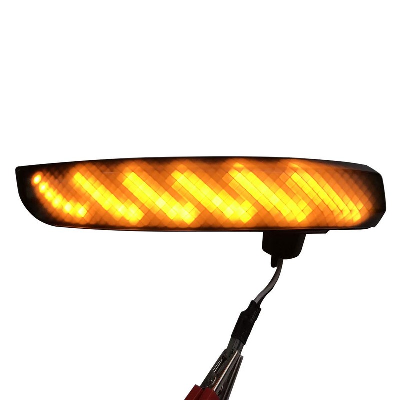 ruihe Smoked Lens Dynamic Sequential Blink LED Side Mirror Turn