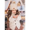 Alur Children's Unisex Beanie with Loop Scarf Set Winter Hat
