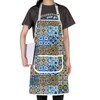 MYSOMY Mexican Talavera Tiles Apron Talavera Tiles Gifts Mexican Tiles