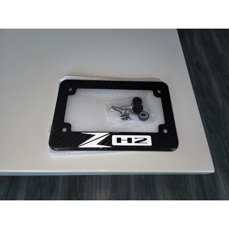 ProTech Kawasaki Z H2 MOTORCYCLE License Plate Frame Carbon Fiber