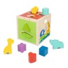 Tooky Toy TH442 Wooden Animal Shape Sorter